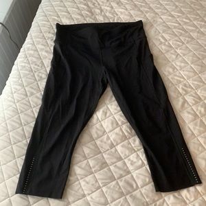 Lululemon Fast and Free Crop size 12